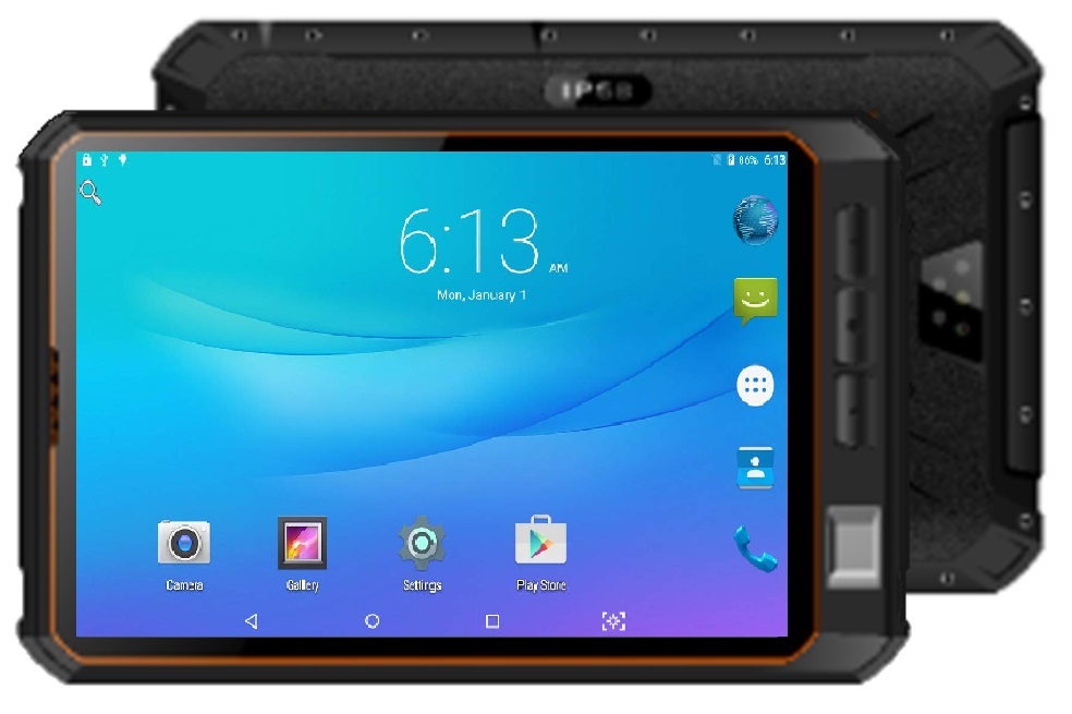 Odporny rugged tablet przemysowy Windows 10 MobiPad TSS1011 NFC IP68 4G  IP68 mobilator  umpc